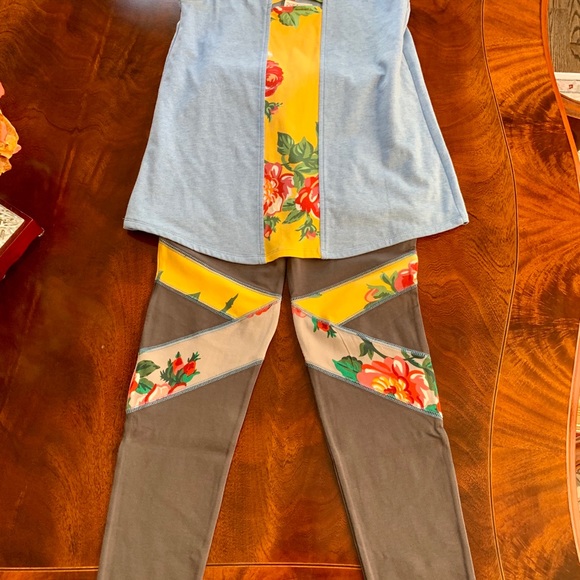 Matilda Jane Tunic/Leggings/Shorts set-10-12y - Picture 9 of 9